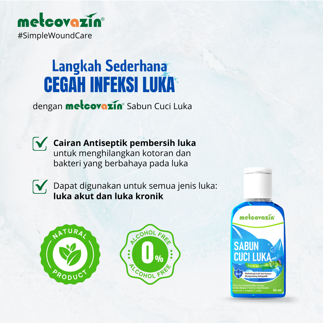 Metcovazin Sabun Cuci Luka
